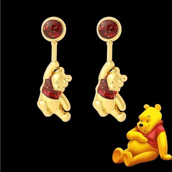  Disney Winnie the Pooh Earrings - Picture 1 of 6